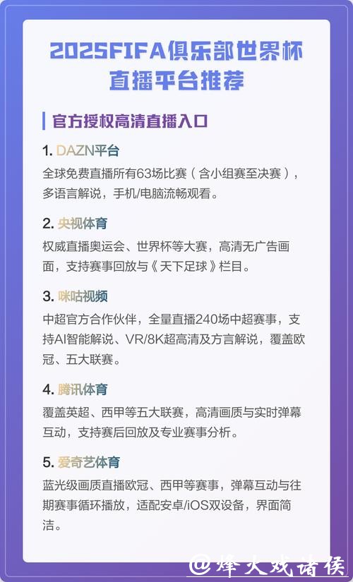 不可错过的世界杯直播平台介绍